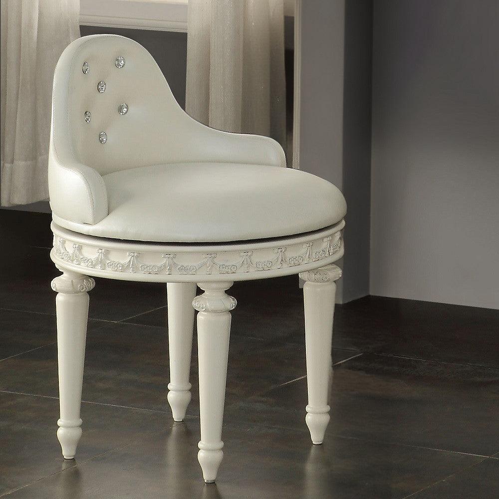 ACME Dorothy VANITY CHAIR W/SWIVEL - BD02272