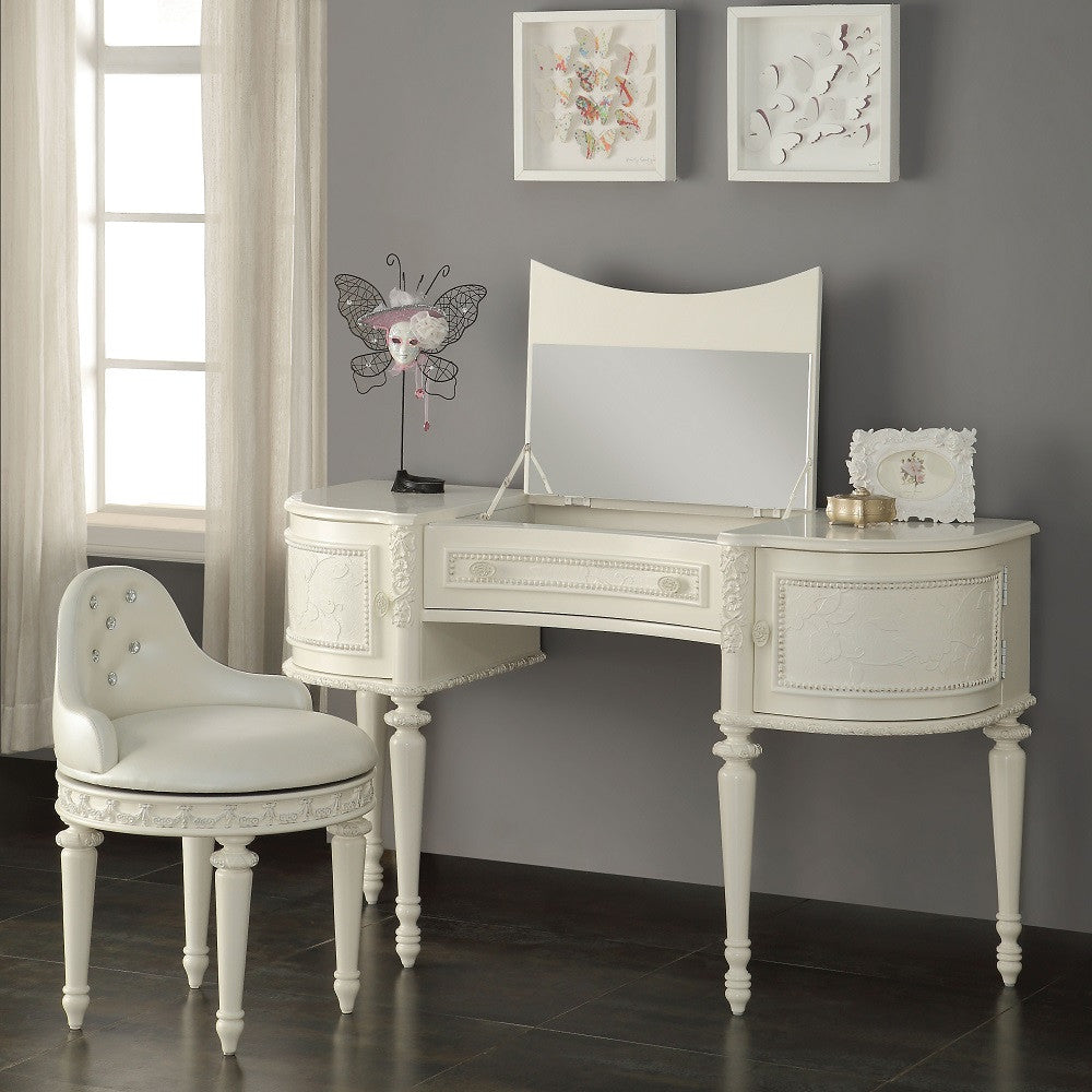 ACME Dorothy VANITY CHAIR W/SWIVEL - BD02272  3