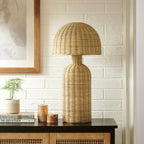 Briar Rattan Table Lamp by Modway  8
