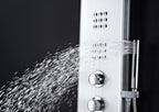 ANZZI Veld Series 64 in. Full Body Shower Panel System with Heavy Rain Shower and Spray Wand in White SP-AZ048