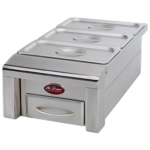 Cal Flame Drop-In Food Warmer - BBQ07888P