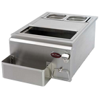 Cal Flame 18-Inch Built-in Cocktail Center With Ice Bin Cooler - BBQ11842P-18
