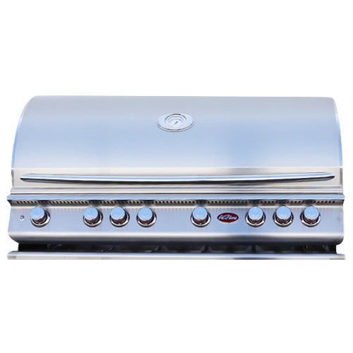 CalFlame BBQ19P05 BBQ Built In Grills 5 BURNER with Lights, Rotisserie & Back Burner - Propane Gas