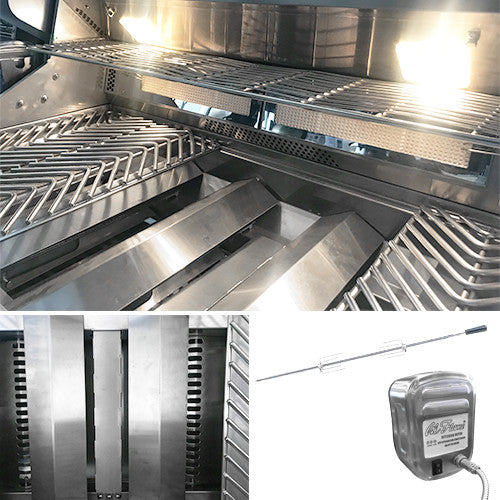 CalFlame BBQ18874CP BBQ Built In Grills Convection 4 BURNER - Propane Gas