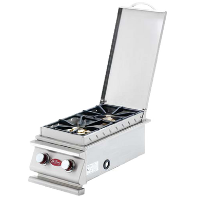 Cal Flame Deluxe Double Built-in Side Burner - BBQ19899P
