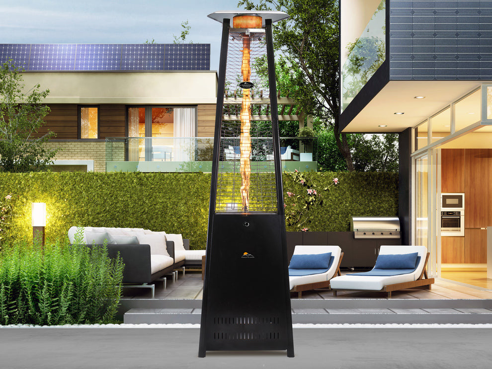 Paragon Outdoor Elevate Flame Tower Heater, 92.5", 42,000 BTU - OH-M842