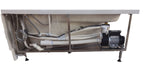 EAGO AM161-R  5' Single Person Corner White Acrylic Whirlpool Bath Tub - Drain on Right
