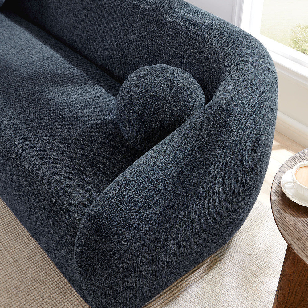 Holland 85" Chenille Fabric Sofa by Modway - EEI-7217-NAV  9