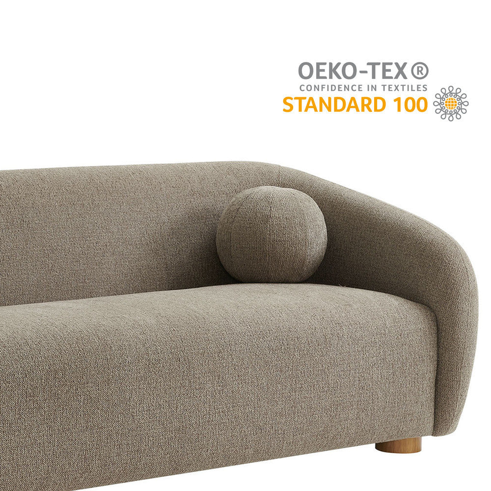 Holland 85" Chenille Fabric Sofa by Modway - EEI-7217-TAU  3