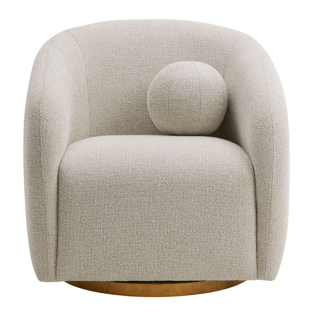 Holland Swivel Chenille Fabric Armchair by Modway - EEI-7218-DOV  6