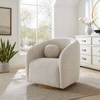 Holland Swivel Chenille Fabric Armchair by Modway - EEI-7218-DOV  8
