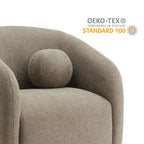 Holland Swivel Chenille Fabric Armchair by Modway - EEI-7218-TAU  3