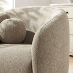 Holland Swivel Chenille Fabric Armchair by Modway - EEI-7218-TAU  9