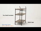 ACME AC00754 Brantley Serving Cart  5