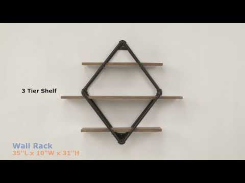 ACME AC00739 Brantley Wall Shelf  3