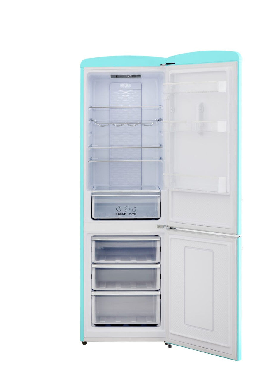 12 cu. ft. frost free Retro refrigerator with bottom freezer