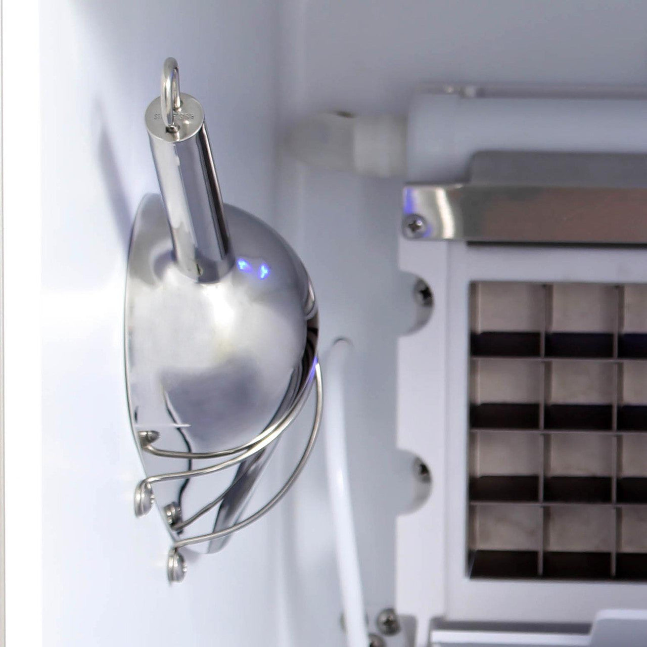 Blaze 50 LB. 15 Inch Outdoor Ice Maker with Gravity Drain - BLZ-ICEMKR-50GR  3