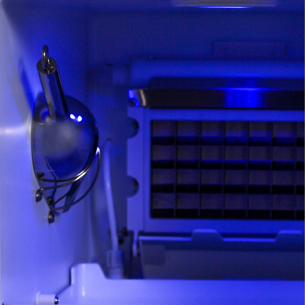 Blaze 50 LB. 15 Inch Outdoor Ice Maker with Gravity Drain - BLZ-ICEMKR-50GR  5