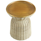 Lazaro Round Rattan Side Table by Modway  3