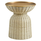 Lazaro Round Rattan Side Table by Modway