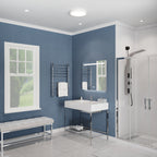 Twilight Series 100 CFM Ceiling Mount Bathroom Exhaust Fan with Brilliant LED Light, Humidity Sensor, Night Light