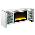 ACME LV00317 Noralie TV Stand with Fireplace  1