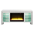ACME LV00317 Noralie TV Stand with Fireplace  3