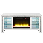 ACME LV00317 Noralie TV Stand with Fireplace  4