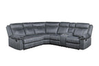 ACME LV00398 Dollum Gray Sectional Sofa  1