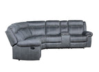 ACME LV00398 Dollum Gray Sectional Sofa  3
