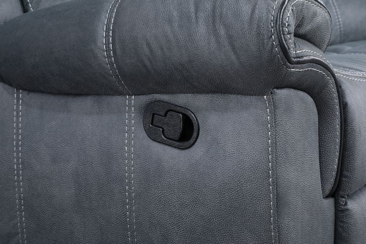 ACME LV00398 Dollum Gray Sectional Sofa  7