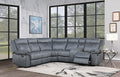 ACME LV00398 Dollum Gray Sectional Sofa