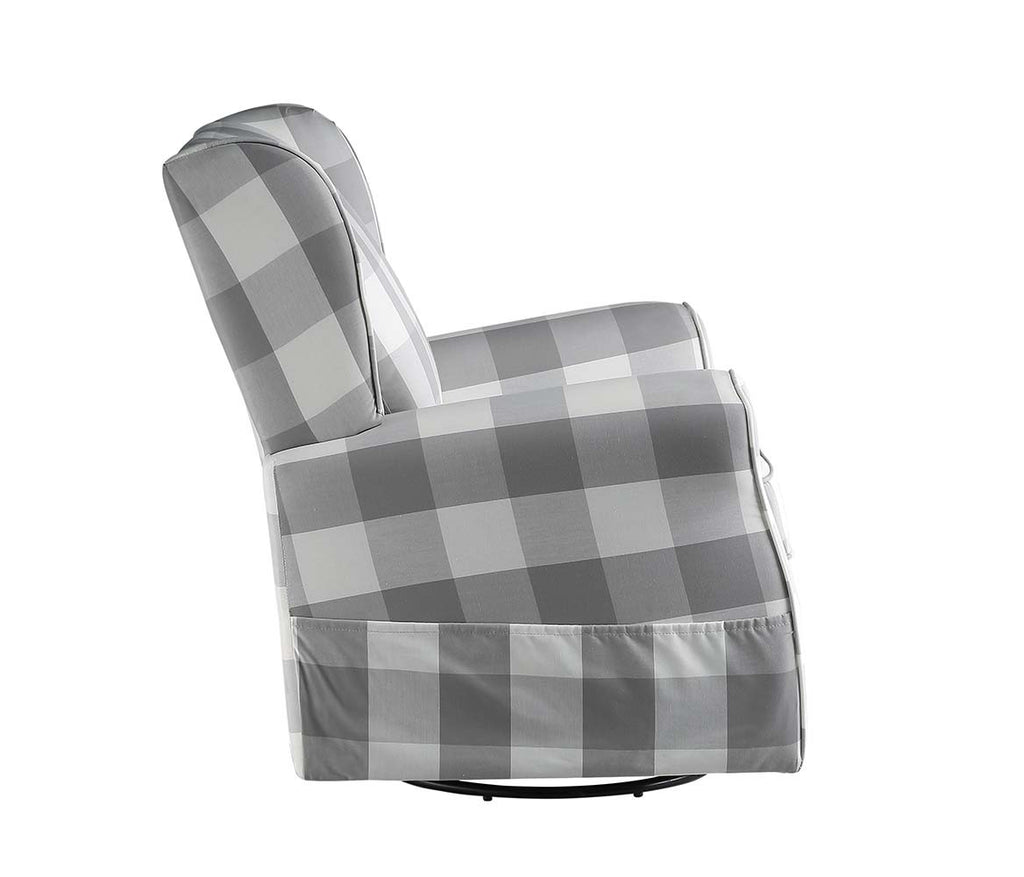 ACME LV00922 Patli Swivel Chair with Glider  3
