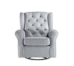 ACME LV00924 Zeger Swivel Chair with Glider  2