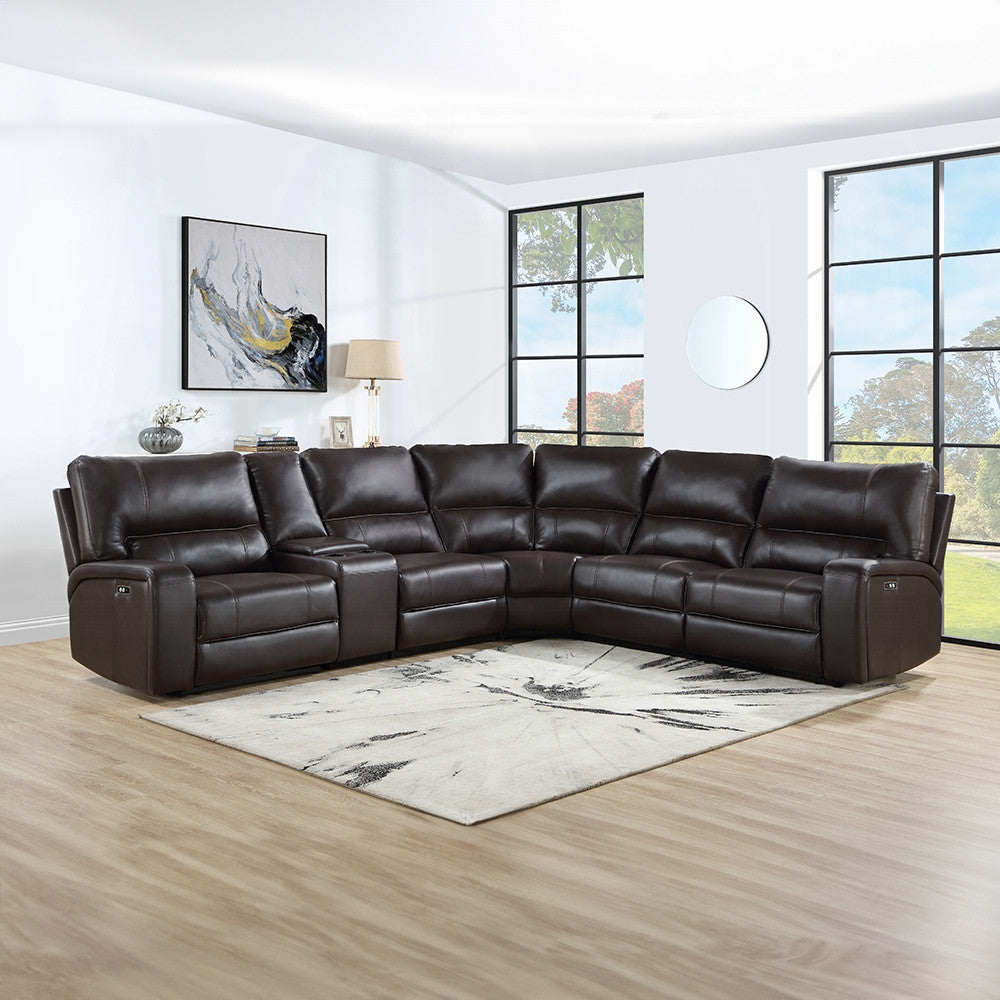 ACME Furniture Saul Power Motion Sectional Sofa LV5374