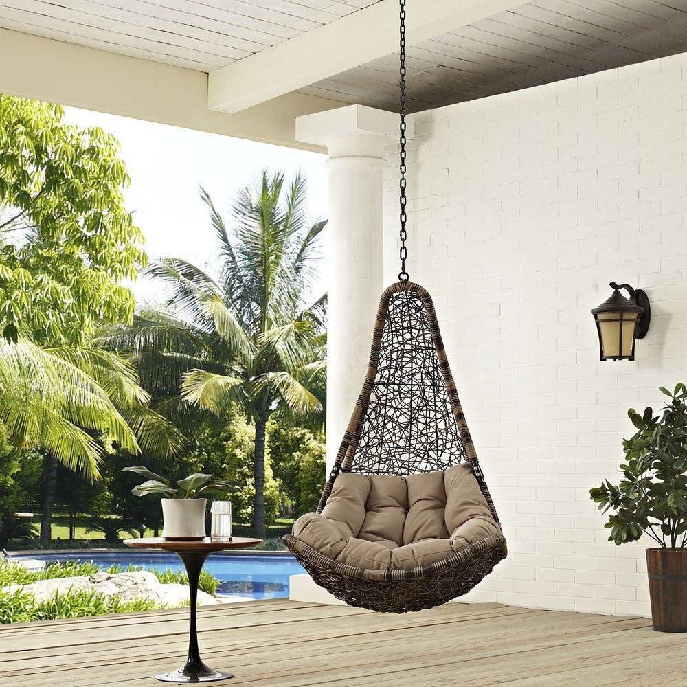 EEI-2657 Abate Outdoor Patio Swing Chair Without Stand by Modway