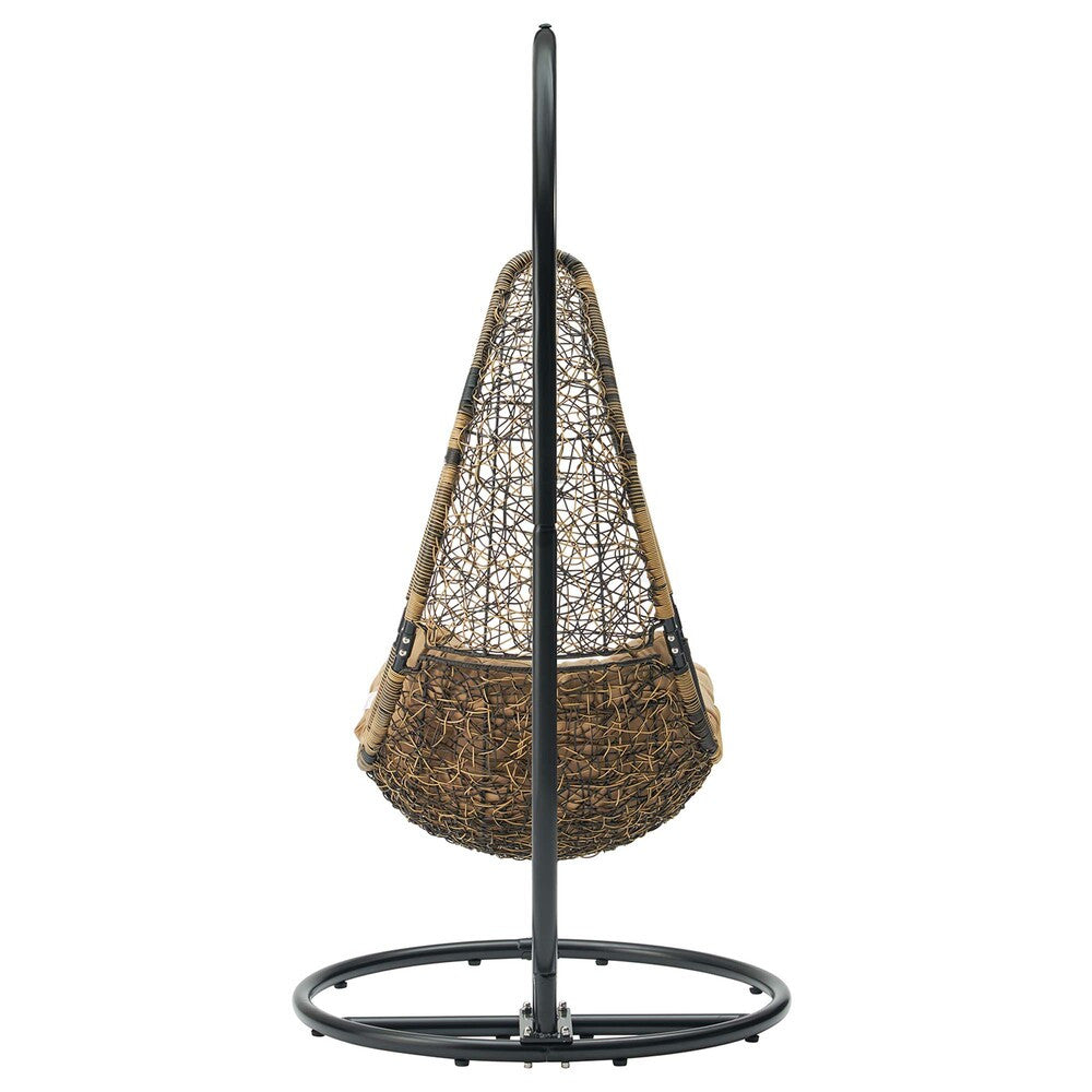 EEI-2276 Abate Wicker Rattan Outdoor Patio Swing Chair by Modway