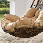 EEI-2276 Abate Wicker Rattan Outdoor Patio Swing Chair by Modway