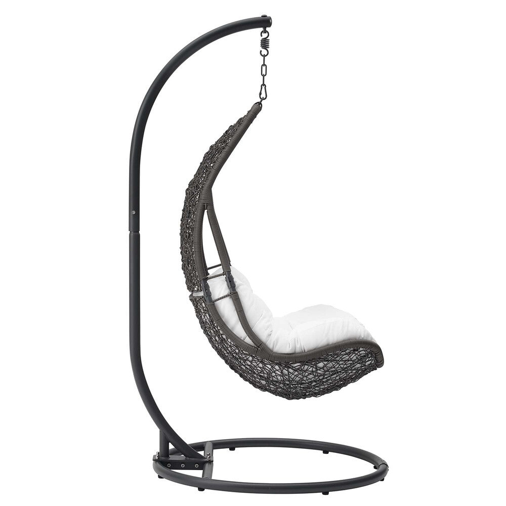 EEI-2276 Abate Wicker Rattan Outdoor Patio Swing Chair by Modway
