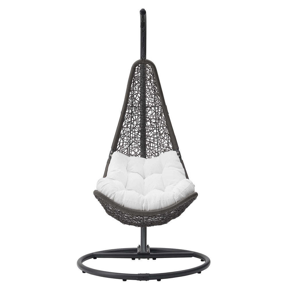 EEI-2276 Abate Wicker Rattan Outdoor Patio Swing Chair by Modway
