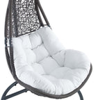 EEI-2276 Abate Wicker Rattan Outdoor Patio Swing Chair by Modway