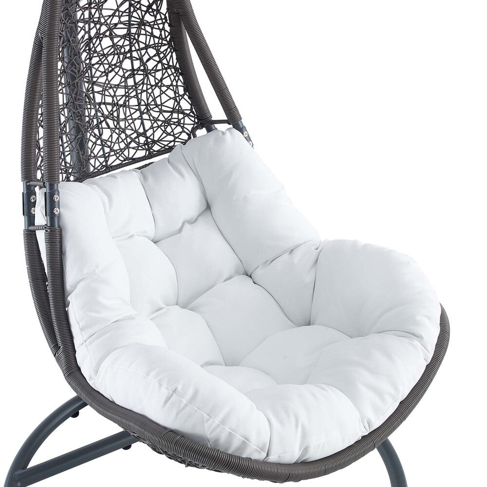 EEI-2276 Abate Wicker Rattan Outdoor Patio Swing Chair by Modway