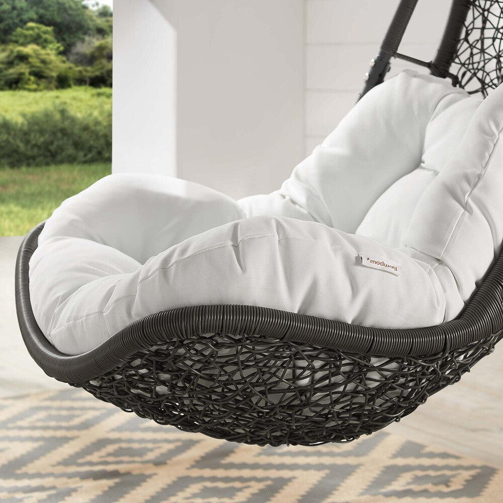EEI-2276 Abate Wicker Rattan Outdoor Patio Swing Chair by Modway