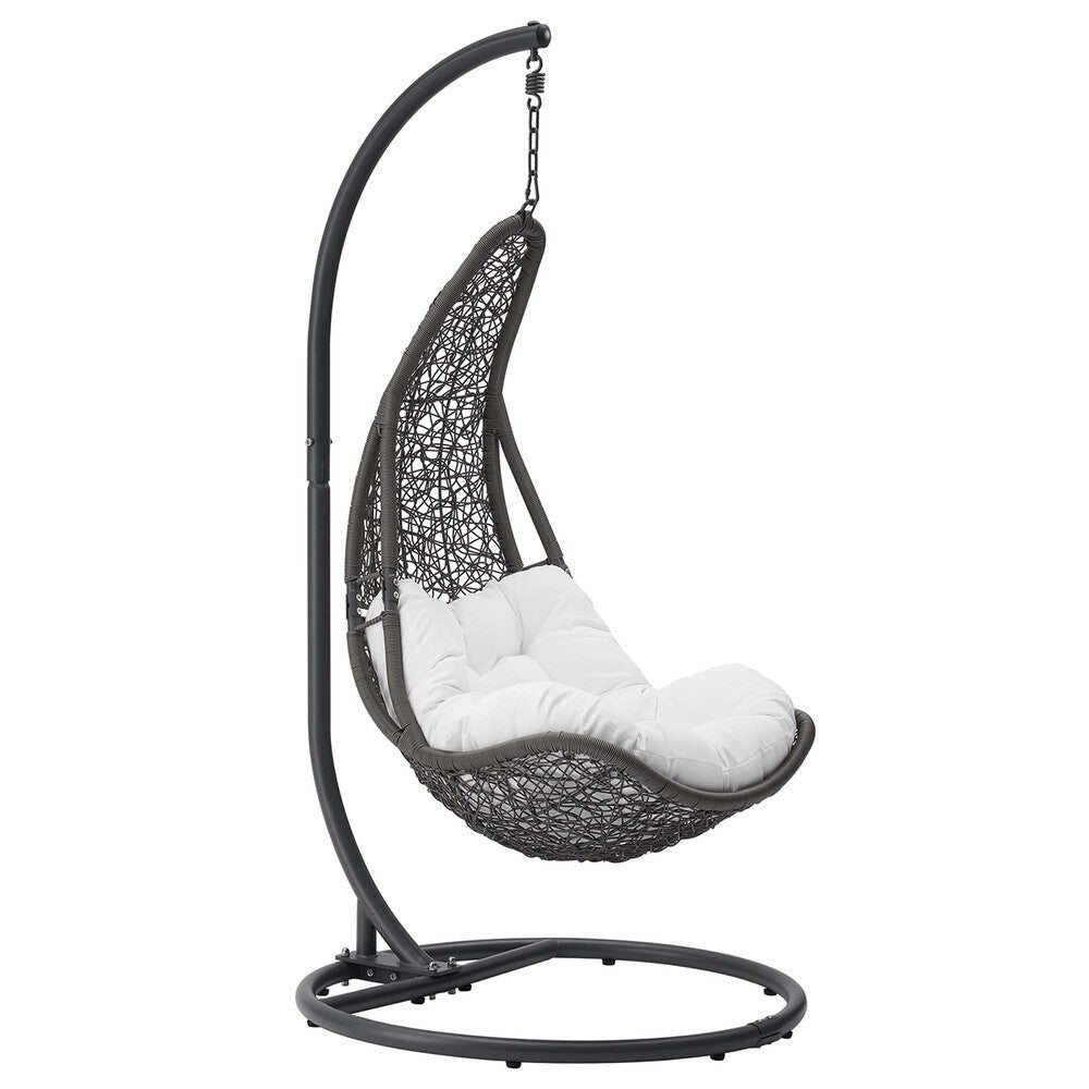 EEI-2276 Abate Wicker Rattan Outdoor Patio Swing Chair by Modway