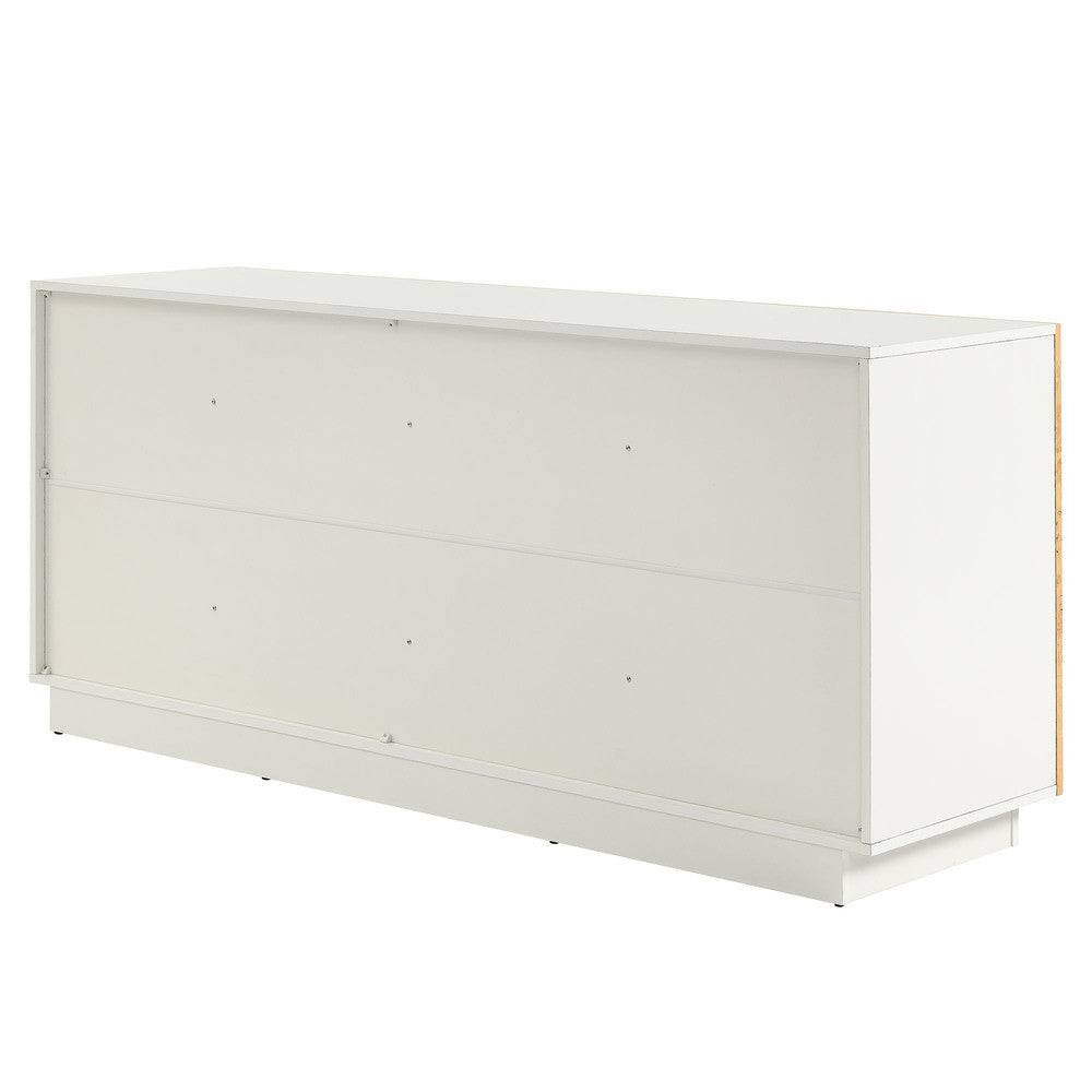 Modway Abel 69 Inch Burl Wood Sideboard Buffet TV Stand by Modway-EEI-6847-WHI-BUR