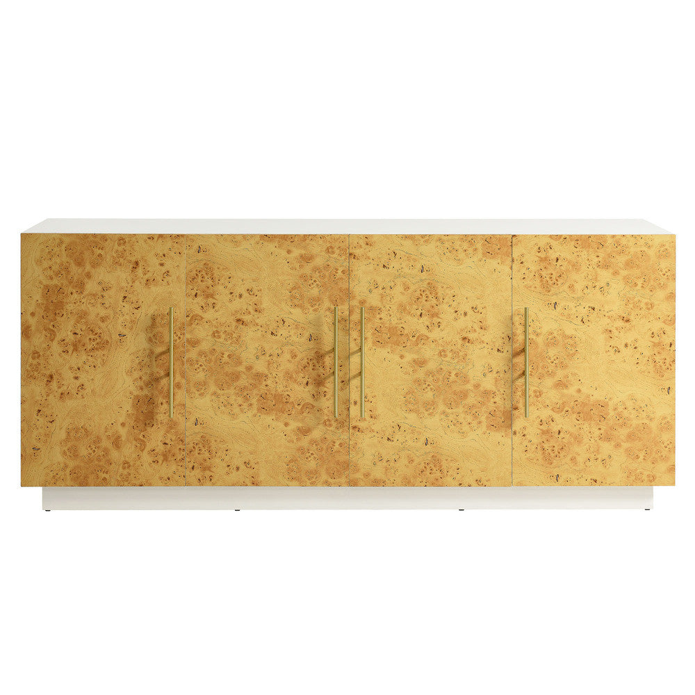 Modway Abel 69 Inch Burl Wood Sideboard Buffet TV Stand by Modway-EEI-6847-WHI-BUR