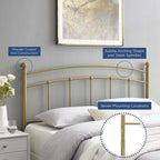 MOD-6159 Abigail Metal King Headboard by Modway