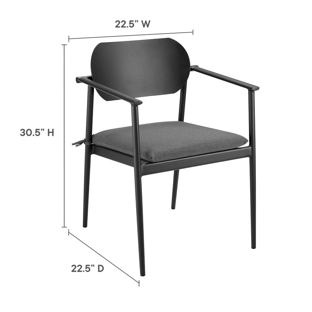 EEI-7151 Aeris 9-Piece Outdoor Patio Aluminum Dining Set by Modway