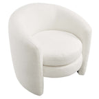 Modway Affinity Upholstered Boucle Fabric Curved Back Armchair by Modway-EEI-6666