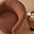 Modway Affinity Upholstered Boucle Fabric Curved Back Armchair by Modway-EEI-6666